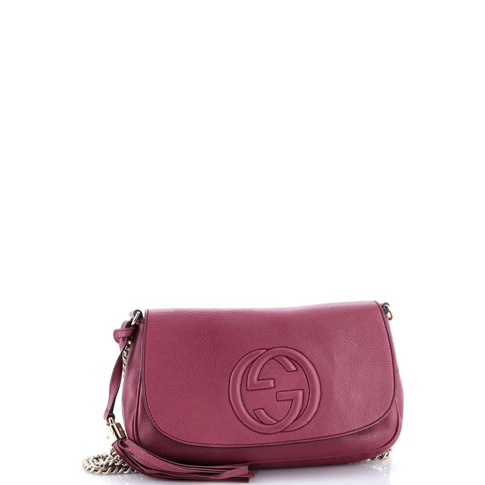Gucci Soho Chain Crossbody Bag Leather #197759G97B - Picture 2 of 8